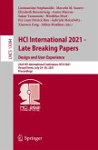 HCI International 2021 - Late Breaking Papers: Design and User Experience