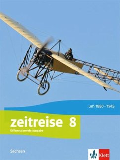 Cover Zeitreise 8. Schülerbuch Klasse 8. Differenzierende Ausgabe Oberschule Sachsen