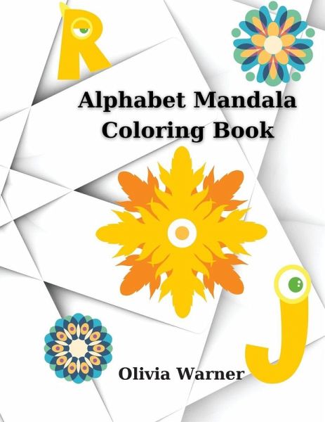 Alphabet Mandala Coloring Book Alphabet Mandala Coloring Book