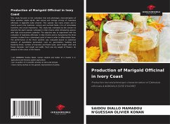 Production of Marigold Officinal in Ivory Coast - Mamadou, Saidou Diallo;Konan, N'Guessan Olivier