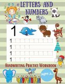 Letters and Numbers Handwriting Practice Workbooks