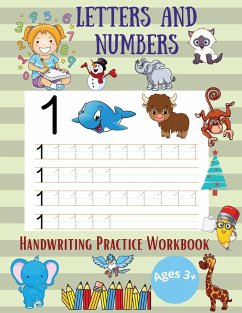 Letters and Numbers Handwriting Practice Workbooks - Publishing, Over The Rainbow