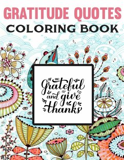 Gratitude Quotes Coloring Book - Howell, Melissa I.