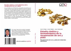 Estudio cinético y termodinámica de la recuperación de oro y plata