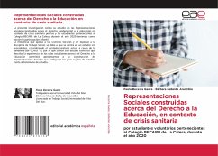 Representaciones Sociales construidas acerca del Derecho a la Educación, en contexto de crisis sanitaria - Becerra Gaete, Paola;Gallardo Arancibia, Bárbara