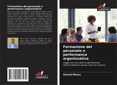 Formazione del personale e performance organizzativa - Massu, Gérard