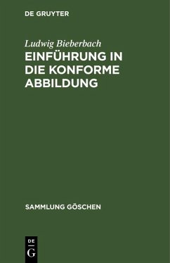 Einführung in die konforme Abbildung (eBook, PDF) - Bieberbach, Ludwig