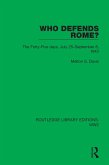 Who Defends Rome? (eBook, PDF)