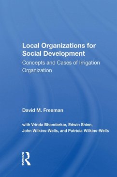 Local Organizations For Social Development (eBook, PDF) - Freeman, David M