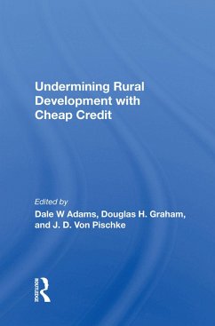 Undermining Rural Development With Cheap Credit (eBook, ePUB) - Adams, Dale W