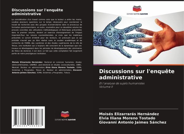 Discussions sur l'enquête administrative Discussions sur l'enquête administrative