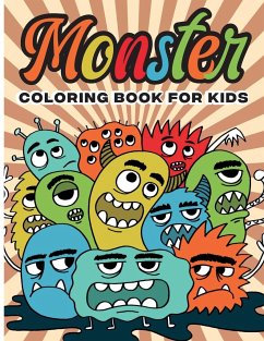 Monster Coloring Book for Kids von Emilian Bernard - englisches Buch ...