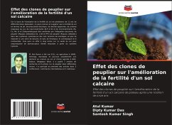 Effet des clones de peuplier sur l'amélioration de la fertilité d'un sol calcaire - Kumar, Atul;Das, Dipty Kumar;Singh, Santosh Kumar