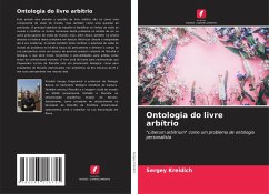 Cover Ontologia do livre arbítrio