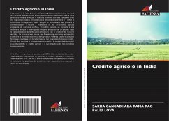 Credito agricolo in India - Rama Rao, Sakha Gangadhara;Lova, Baliji