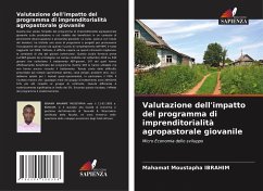 Valutazione dell'impatto del programma di imprenditorialità agropastorale giovanile - Ibrahim, Mahamat Moustapha