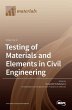 Testing of Materials and Elements in... - Bild 1