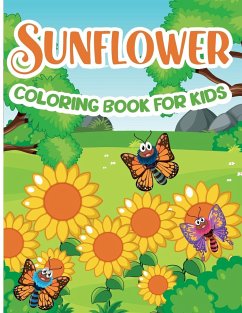 Sunflower Coloring Book for Kids - Bernard, Emilian