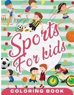 Sports Coloring Book for Kids - Bernard, Emilian