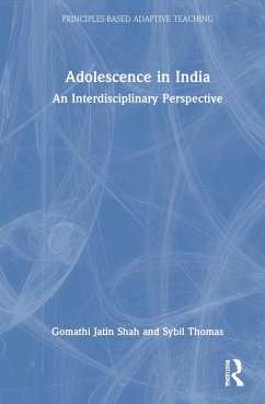 Adolescence in India - Shah, Gomathi Jatin; Thomas, Sybil