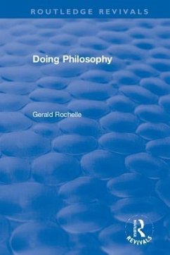 Doing Philosophy - Rochelle, Gerald