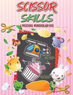Cover Scissor Skills Preschool Workbook for Kids