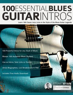 100 Essential Blues Guitar Intros - Ryan, Stuart; Alexander, Joseph