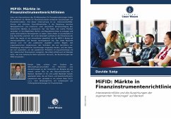 MiFID: Märkte in Finanzinstrumentenrichtlinien - Szép, Davide