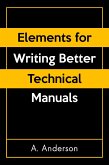 Elements for Writing Better Technical Manuals (eBook, ePUB)