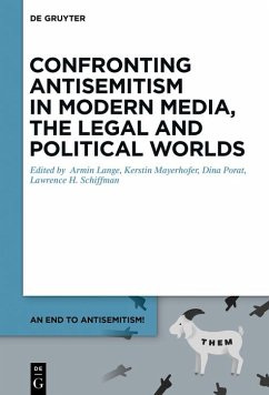 Cover Confronting Antisemitism in Modern Media, the Legal and Political Worlds (eBook, ePUB)