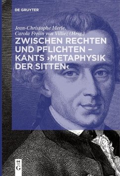 Cover Zwischen Rechten und Pflichten - Kants >Metaphysik der Sitten< (eBook, ePUB)