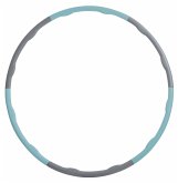 Schildkröt 960236 - Fitness, Hula-Hoop-Ring, 100cm Durchmesser, Skyblue-Anthrazit