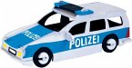 PEBARO 851/3 - Holzbausatz Polizeiauto, 26 Teile, Holzkonstruktion zum Zusammenstecken