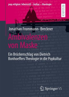 Ambivalenzen von Maske - Frommann-Breckner, Jonathan