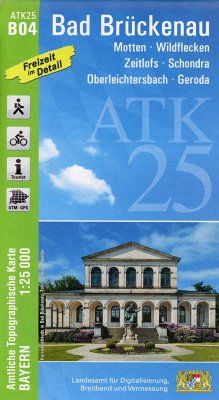 Cover ATK25-B04 Bad Brückenau (Amtliche Topographische Karte 1:25000)