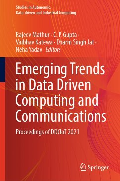 Emerging Trends in Data Driven Computing and Communications (eBook, PDF)