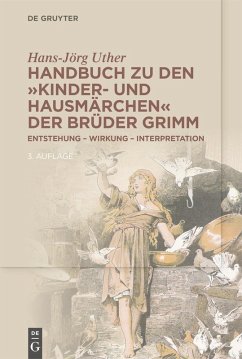 Cover Handbuch zu den 'Kinder- und Hausmärchen' der Brüder Grimm (eBook, PDF)
