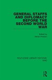 General Staffs and Diplomacy before the Second World War (eBook, PDF)
