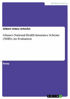 Ghana's National Health Insurance Scheme (NHIS). An Evaluation (eBook, PDF)