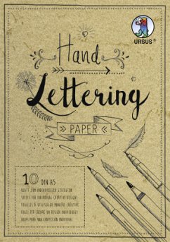 Cover URSUS Handlettering Paper, DIN A5, chamois