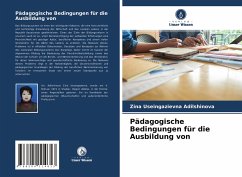 Cover Pädagogische Bedingungen für die Ausbildung von