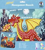 URSUS Moosgummi-Mosaik "Glitter - Drache"
