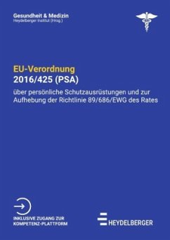 Gesundheit und Medizin / EU-Verordnung 2016/425 (PSA) - Institut, Heydelberger