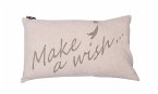 Kissen &quote;make a wish&quote;