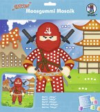 URSUS Moosgummi-Mosaik "Glitter - Ninja-Kämpfer"