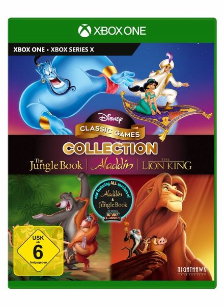 Disney Classic - Aladdin & Lion King & Jungle Book (Xbox One/Xbox Series X)  - Games versandkostenfrei bei {$this->shop_name}