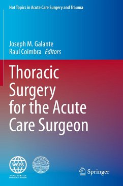 Thoracic Surgery for the Acute Care Surgeon