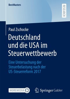 Deutschland und die USA im Steuerwettbewerb - Zschocke, Paul
