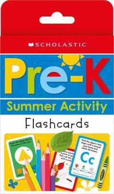 Cover PreK Summer Activity Flashcards (Preparing for PreK): Scholastic Early Learners (Flashcards)