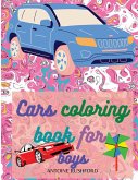 Cars coloring book for boys
